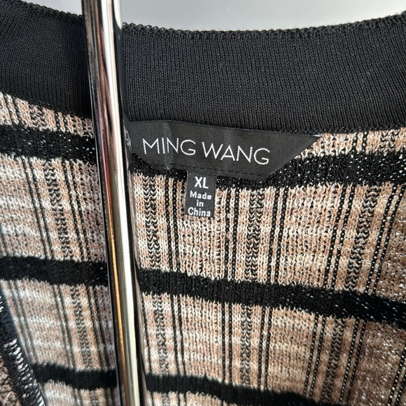 Ming Wang knit sweater jacket size XL - Picture 3 of 6